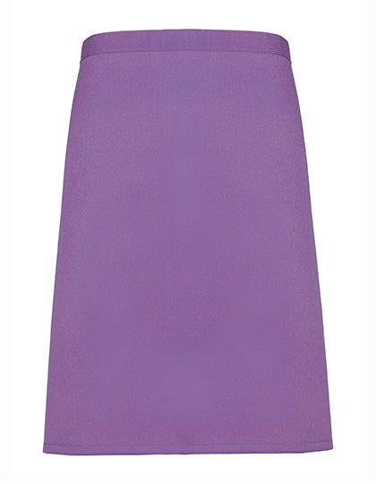 Premier Workwear - Colours Collection Mid Length Apron - Rich Violet (ca. Pantone 2587C)