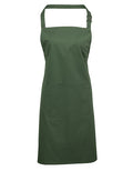 Colours Collection Bib Apron With Pocket
