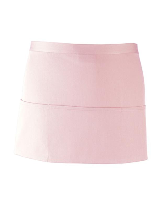 PREMIER - schort / sloof met 3 zakken - Pink (ca. Pantone 18