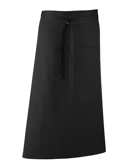 Premier Workwear - Colours Collection Bar Apron - Black (ca. Pantone Black C)