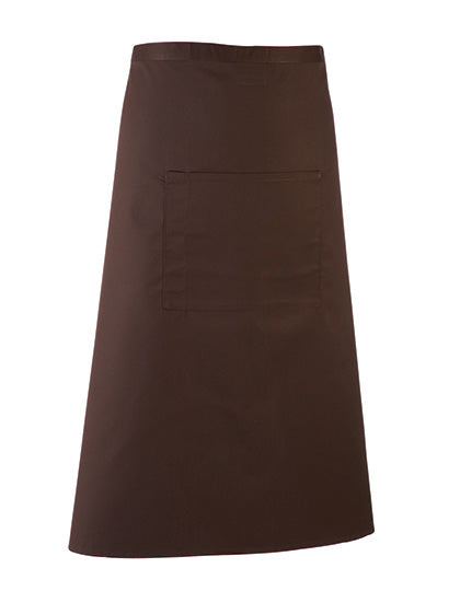 Premier Workwear - Colours Collection Bar Apron - Brown (ca. Pantone 476C)