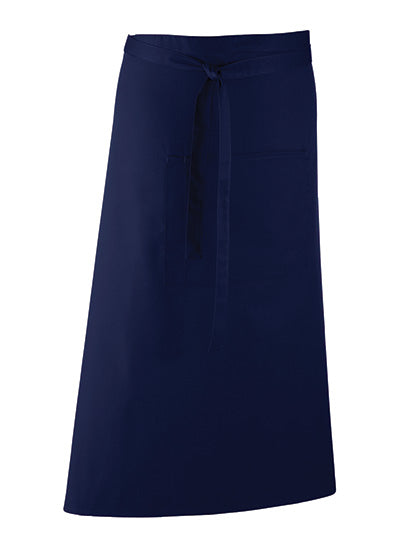 Premier Workwear - Colours Collection Bar Apron - Navy (ca. Pantone 2766C)