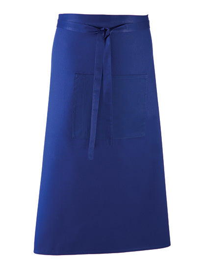 Premier Workwear - Colours Collection Bar Apron - Royal (ca. Pantone 286C)