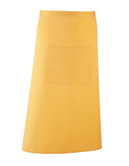 Premier Workwear - Colours Collection Bar Apron - Sunflower (ca. Pantone 136C)