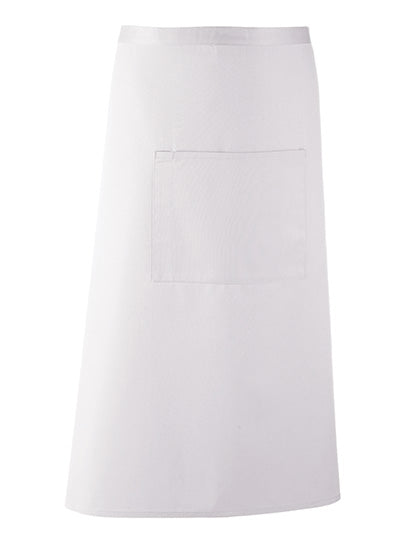 Premier Workwear - Colours Collection Bar Apron - White