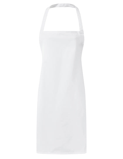 Premier Workwear - Essential Bib Apron - White