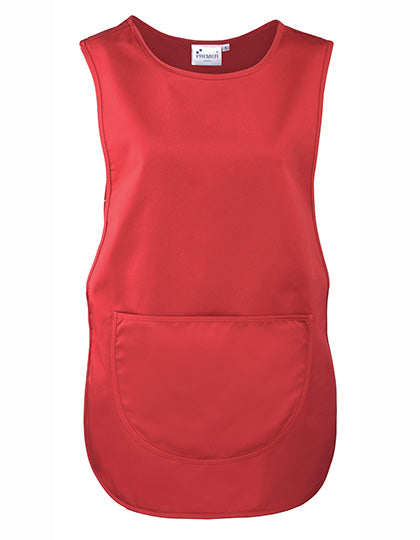 Premier Workwear - Women´s Pocket Tabard - Red (ca. Pantone 200C)