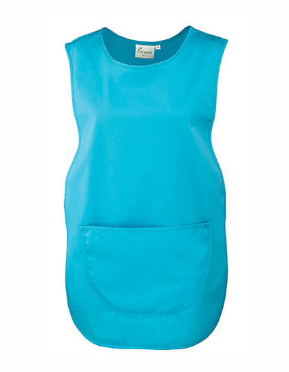 Premier Workwear - Women´s Pocket Tabard - Turquoise (ca. Pantone 312C)