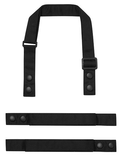 Premier Workwear - Colours Swap & Pop Apron - Strap - Black (ca. Pantone Black C)
