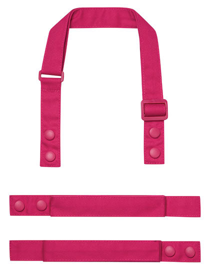 Premier Workwear - Colours Swap & Pop Apron - Strap - Hot Pink (ca. Pantone 215C)