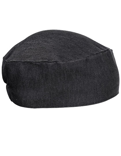 Premier Workwear - Chef´s Skull Cap - Black Denim (ca. Pantone 433C)