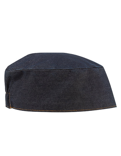 Premier Workwear - Chef´s Skull Cap - Indigo Denim (ca. Pantone 2767C)