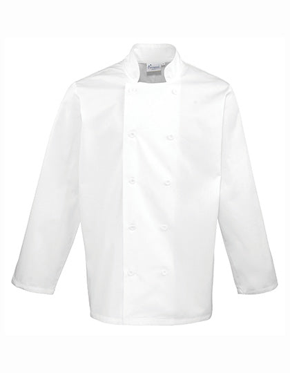 Premier Workwear - Long Sleeve Chef´s Jacket - White