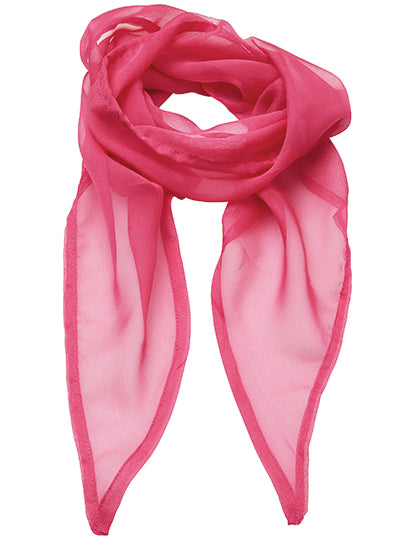 Premier Workwear - Women´s Colours Collection Chiffon Scarf - Fuchsia (ca. Pantone 219C)