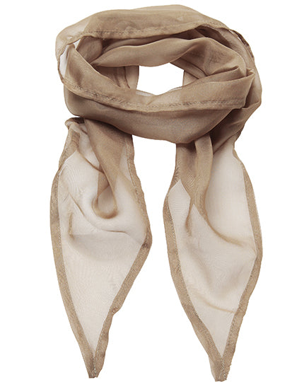 Premier Workwear - Women´s Colours Collection Chiffon Scarf - Khaki (ca. Pantone 7503C)