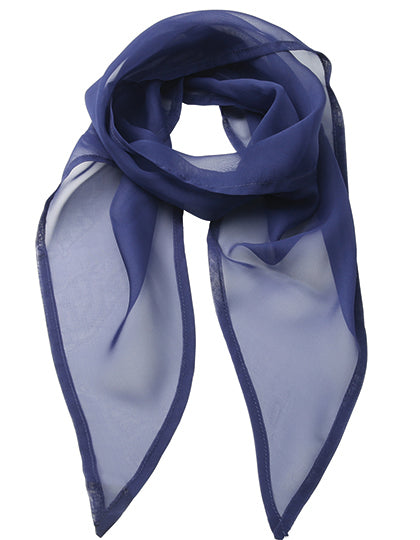 Premier Workwear - Women´s Colours Collection Chiffon Scarf - Marine Blue (ca. Pantone 281C)