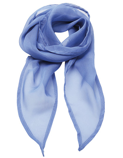 Premier Workwear - Women´s Colours Collection Chiffon Scarf - Midblue (ca. Pantone 2718)