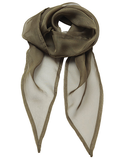 Premier Workwear - Women´s Colours Collection Chiffon Scarf - Olive (ca. Pantone 378C)