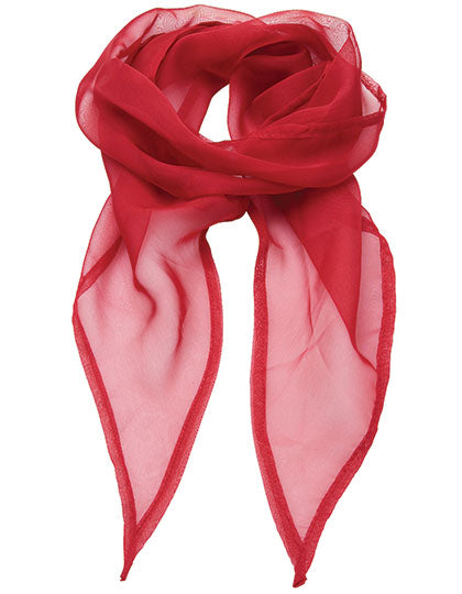Premier Workwear - Women´s Colours Collection Chiffon Scarf - Red (ca. Pantone 200C)