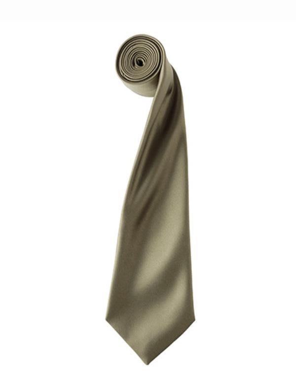 Premier - Colours Collection Satin Tie - Sage