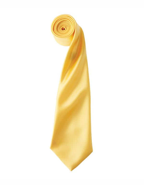Premier - Colours Collection Satin Tie - Sunflower