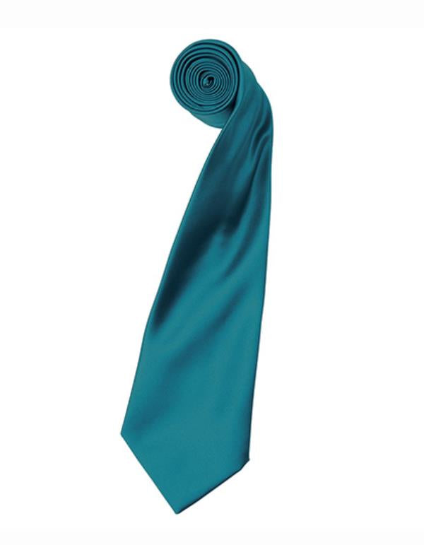 Premier - Colours Collection Satin Tie - Teal