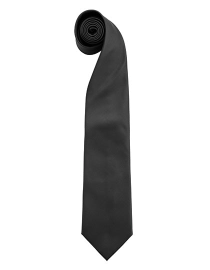 Premier Workwear - Colours Orginals Fashion Tie - Black (ca. Pantone Black C)