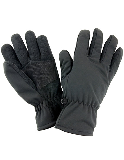 Result Winter Essentials - Softshell Thermo Handschoenen- Black