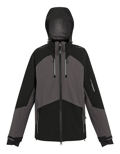 Regatta Professional - 4TEX Stretch Waterproof Shell Jacket - Slate Grey / Black