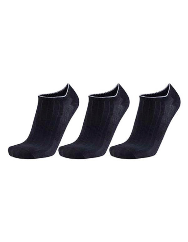 Replay - 3 Pack In Liner Ultralight Enkelsokken - Black/Grey