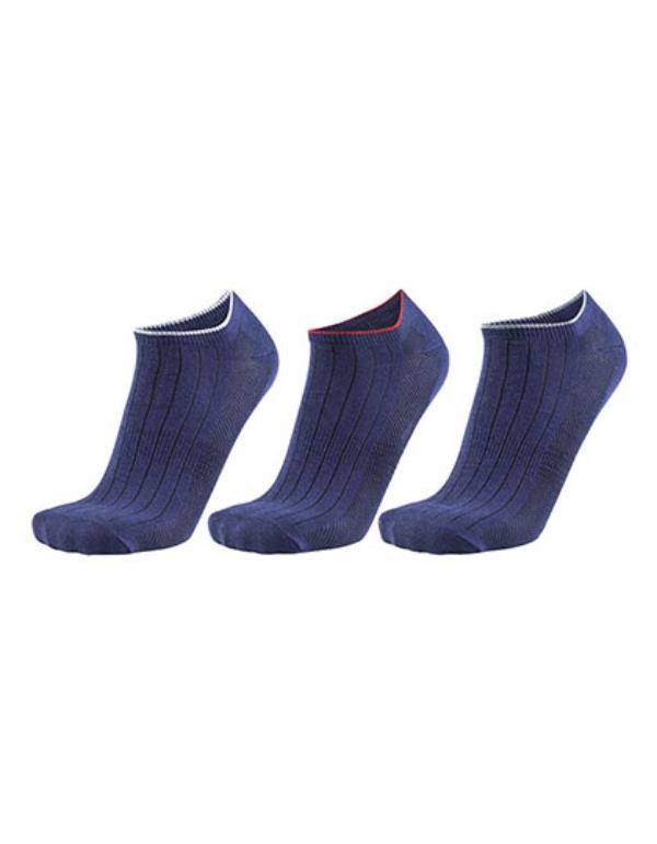 Replay - 3 Pack In Liner Ultralight Enkelsokken - Dark Blue