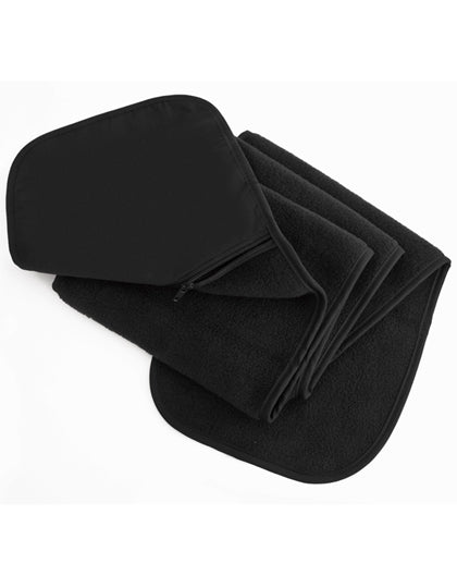 Result Winter Essentials - Polartherm Sjaal met Ritssluiting - Black