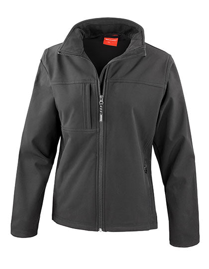Result Genuine Recycled - Women´s Recycled 3-Layer Classic Softshell Jacket - Black