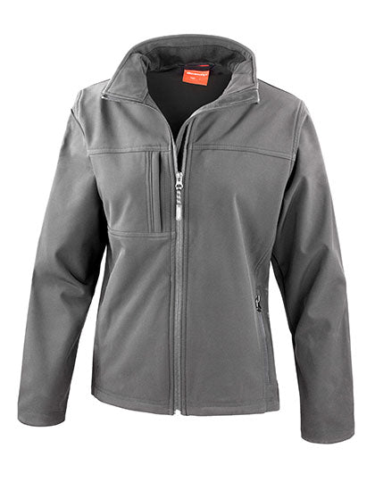 Result Genuine Recycled - Women´s Recycled 3-Layer Classic Softshell Jacket - Grey