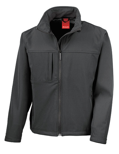 Result - Classic Soft Shell Jacket - Black