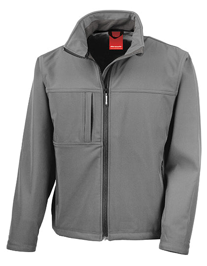 Result - Classic Soft Shell Jacket - Workguard Grey