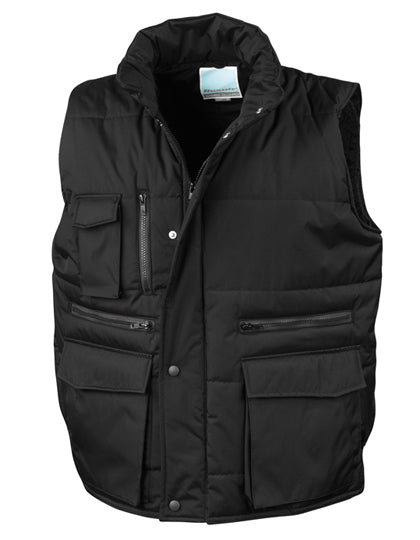 Result Workguard - Lance Ripstop Bodywarmer - Black