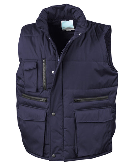 Result Workguard - Lance Ripstop Bodywarmer - Navy