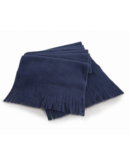 Result Winter Essentials - Polartherm Tassel Sjaal - Navy