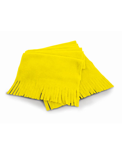 Result Winter Essentials - Polartherm Tassel Sjaal - Yellow