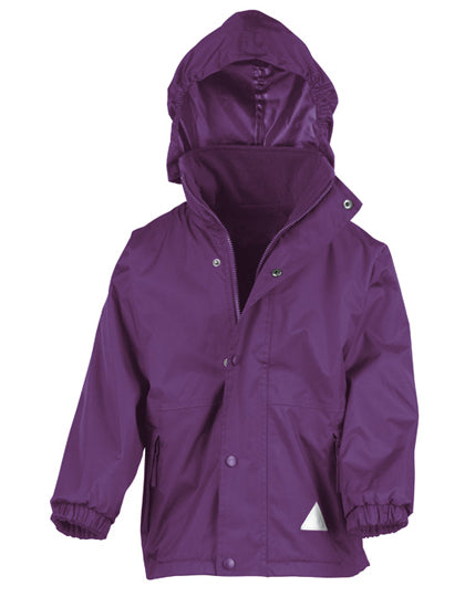 Result Genuine Recycled - Junior Stormdri 4000 Recycled Coat - Purple