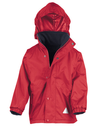Result Genuine Recycled - Junior Stormdri 4000 Recycled Coat - Red / Navy
