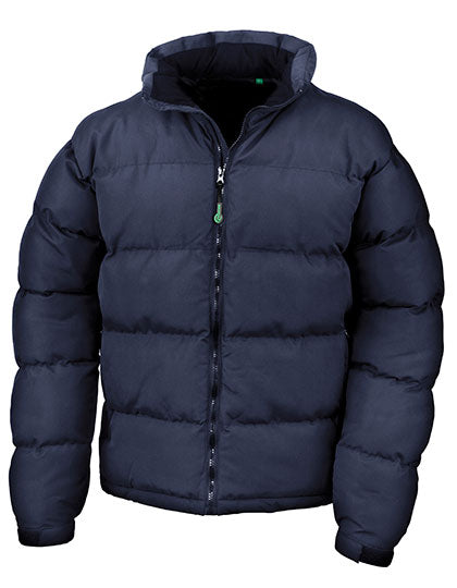 Result Genuine Recycled - Men's Recycled Holkham Down Feel Jacket - Navy