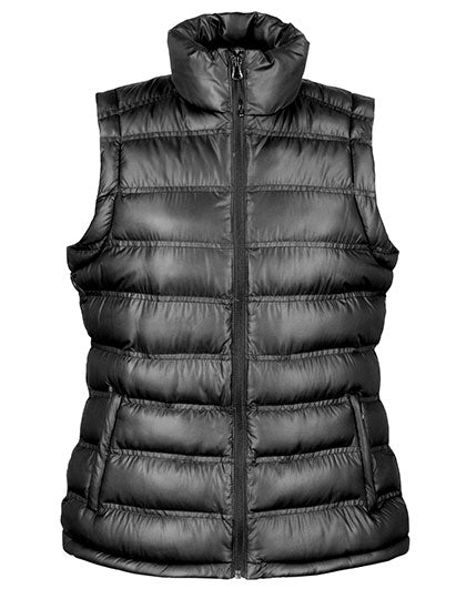 Result - Ice Bird Padded Dames Bodywarmer - Black