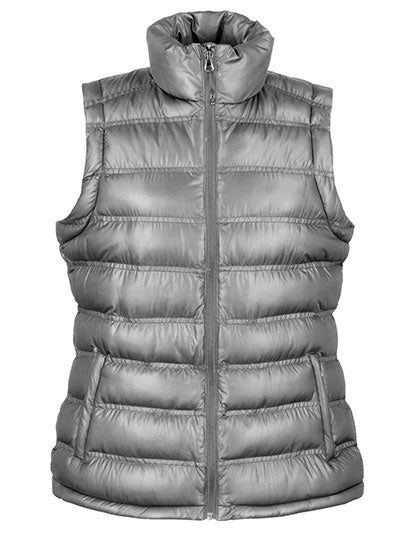 Result - Ice Bird Padded Dames Bodywarmer - Frost Grey