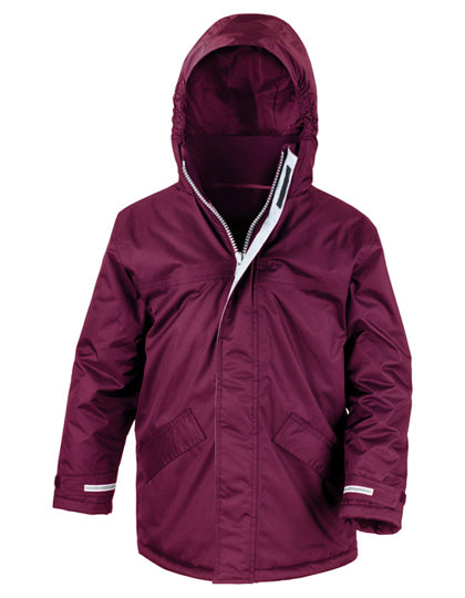 Result Core - Junior Channel Parka - Burgundy