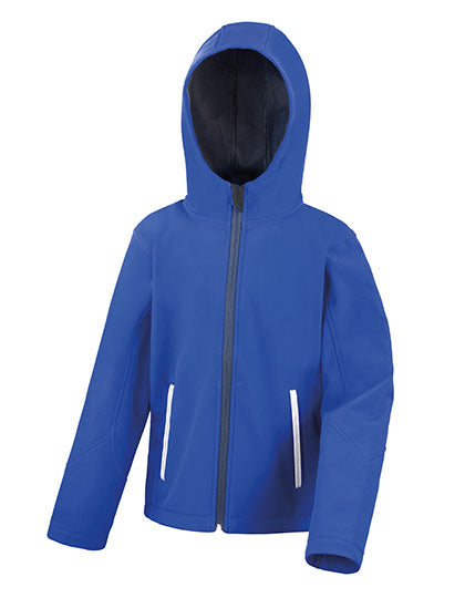 Result Core - Junior TX Performance Hooded Soft Shell Jacket - Royal