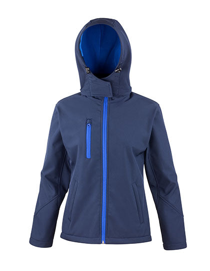 Result Core - Women´s TX Performance Hooded Soft Shell Jacket - Navy