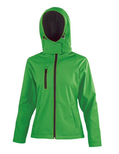 Result Core - Women´s TX Performance Hooded Soft Shell Jacket - Vivid Green