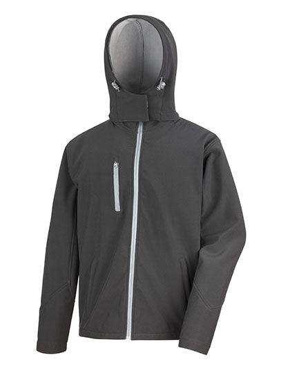 Result Core - Men´s TX Performance Hooded Soft Jacket - Black